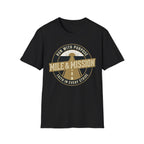 Mile & Mission: Run with Purpose Christian Runner T-Shirt