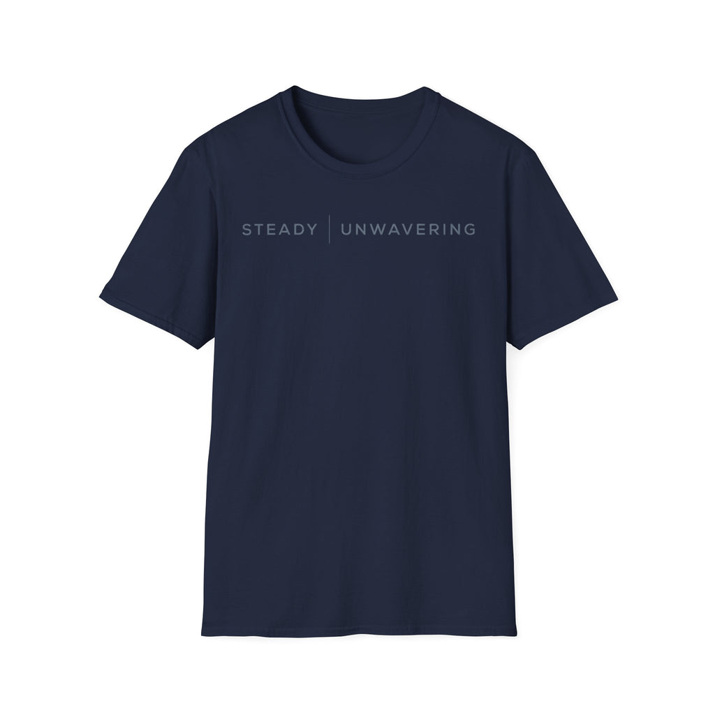 Steady Unwavering Christian Runner T-Shirt