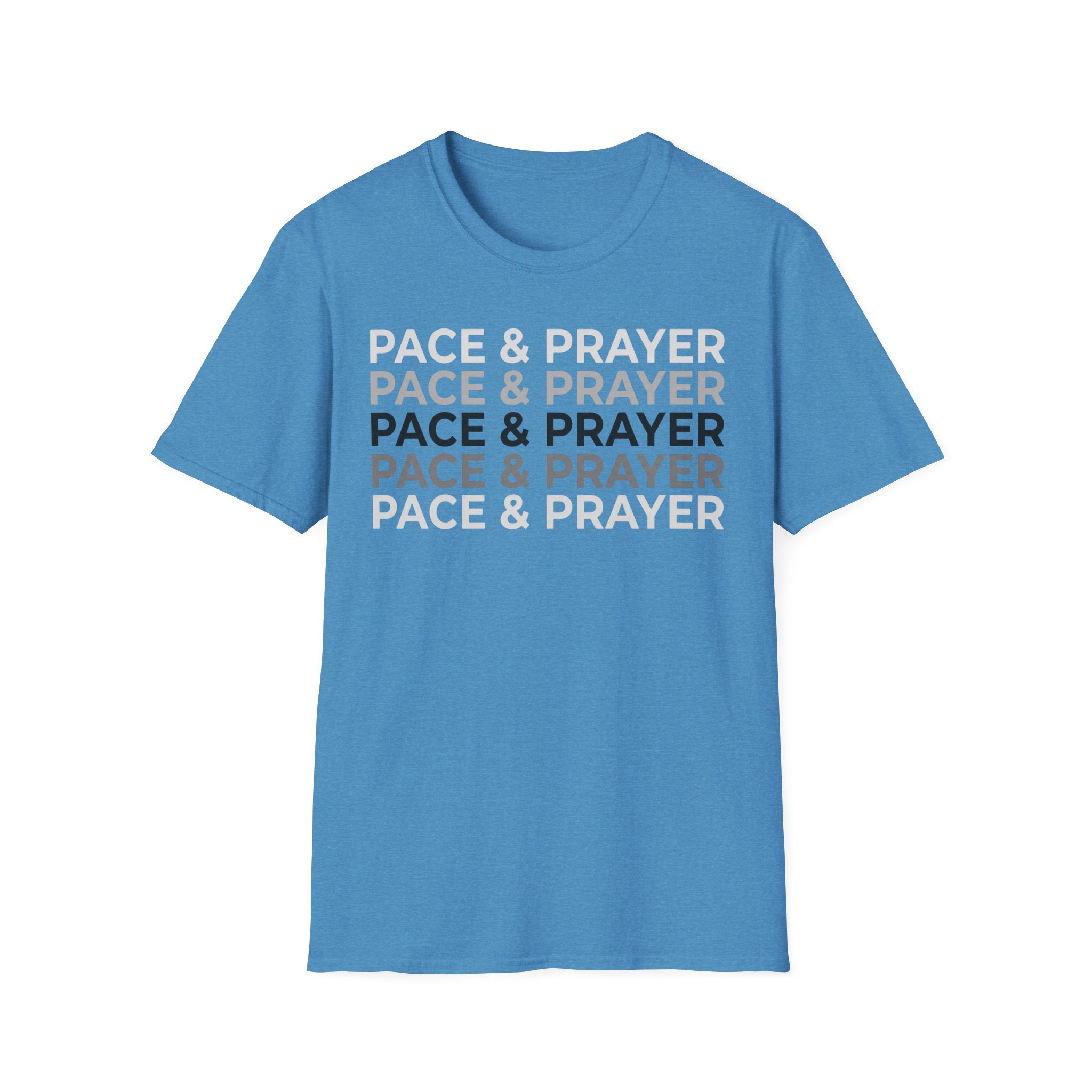 Pace & Prayer Christian Runner T-Shirt