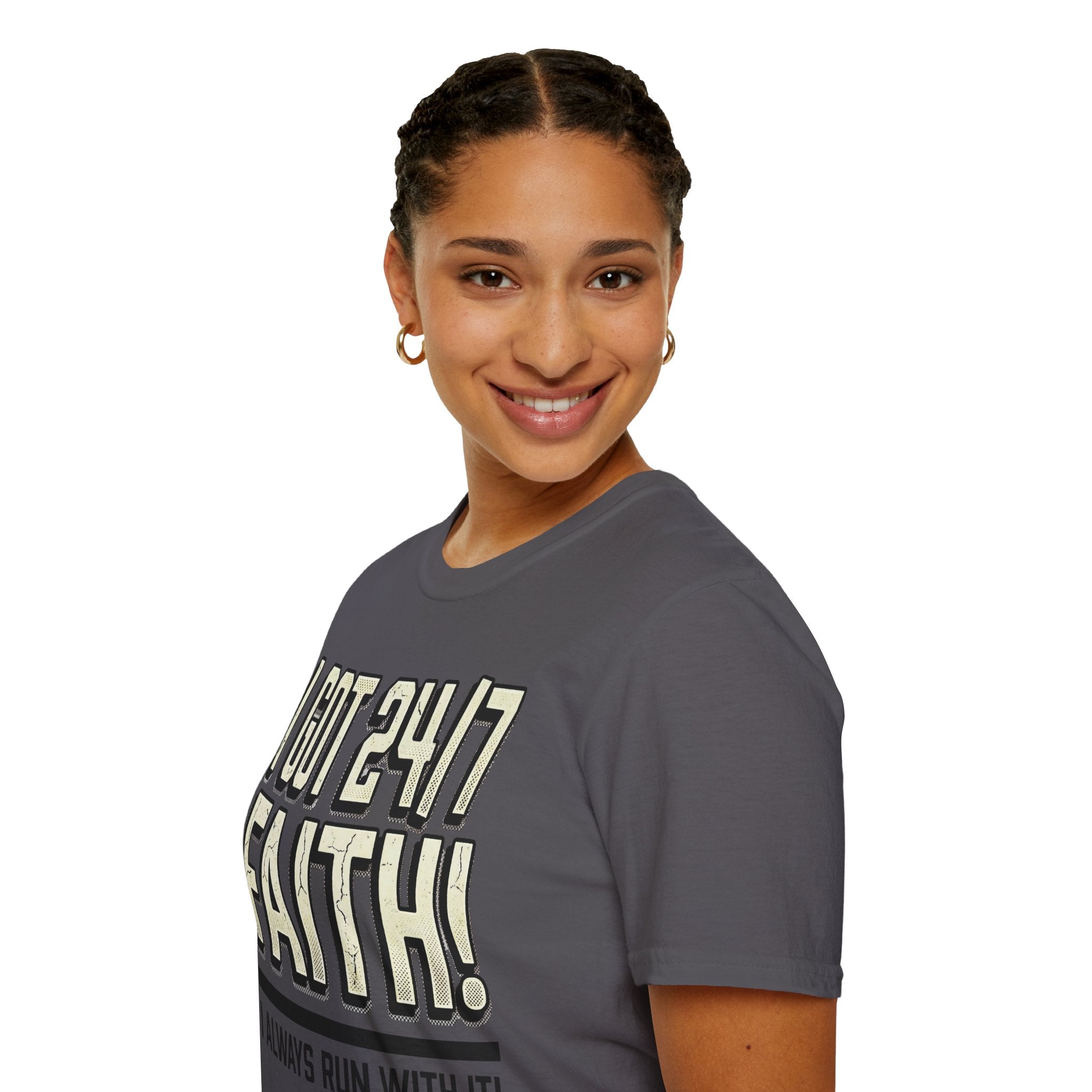 I Got 24/7 Faith Christian Runner T-Shirt