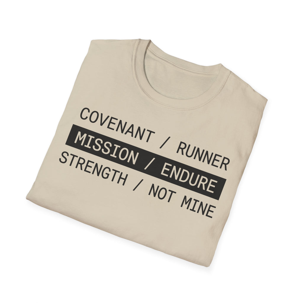 Mission Endure Christian Runner T-Shirt