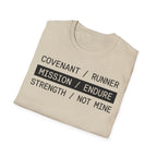 Mission Endure Christian Runner T-Shirt