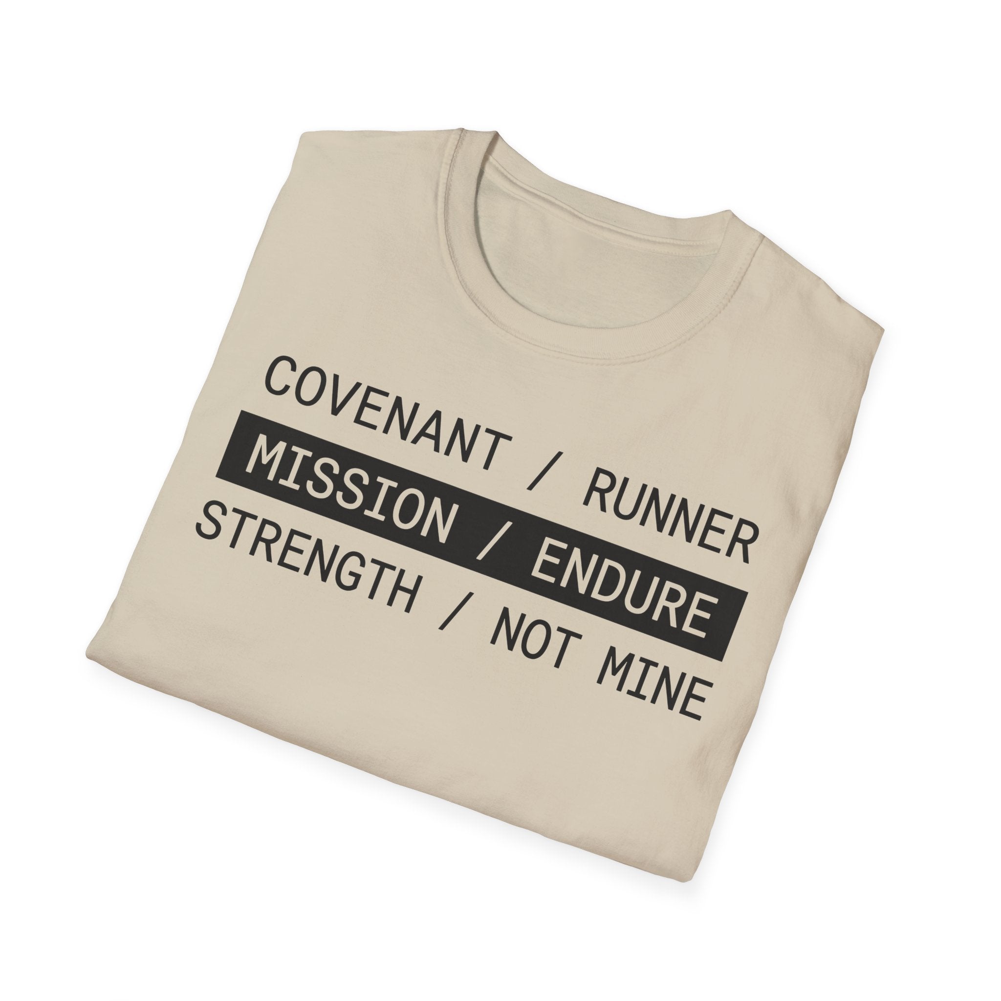 Mission Endure Christian Runner T-Shirt