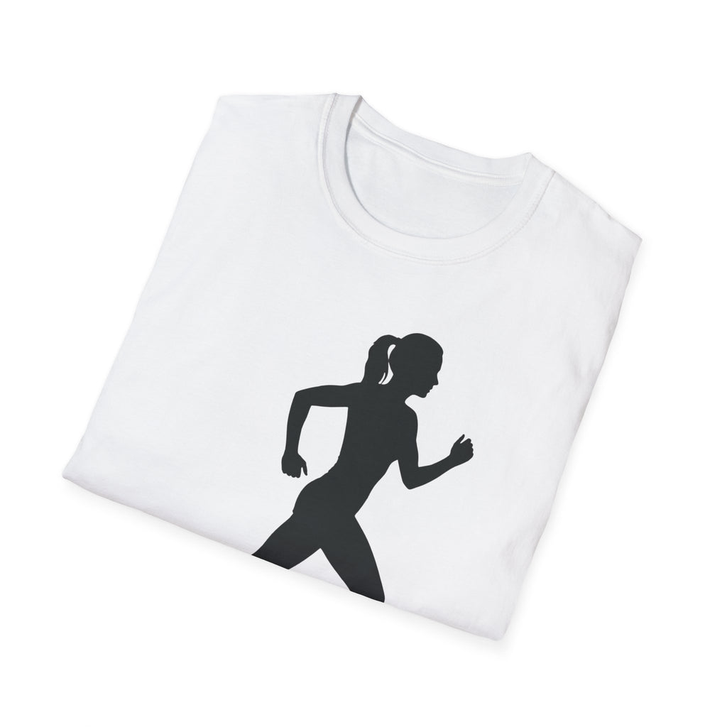 Just Run, Girl Christian Runner T-Shirt