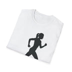 Just Run, Girl Christian Runner T-Shirt