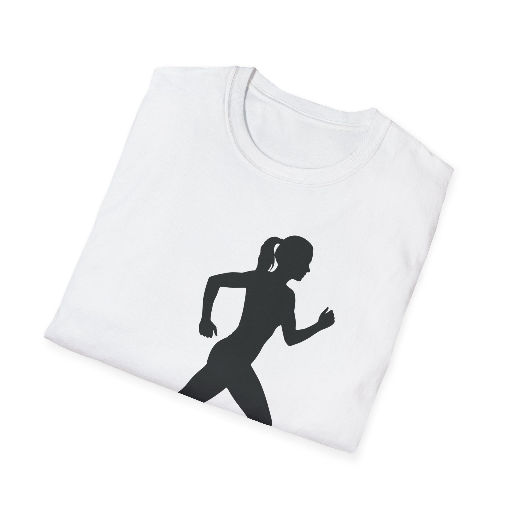Just Run, Girl Christian Runner T-Shirt