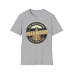 Mile & Mission: Run with Purpose Christian Runner T-Shirt