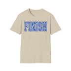 FINISH Christian Runner T-Shirt (Cobalt Blue)