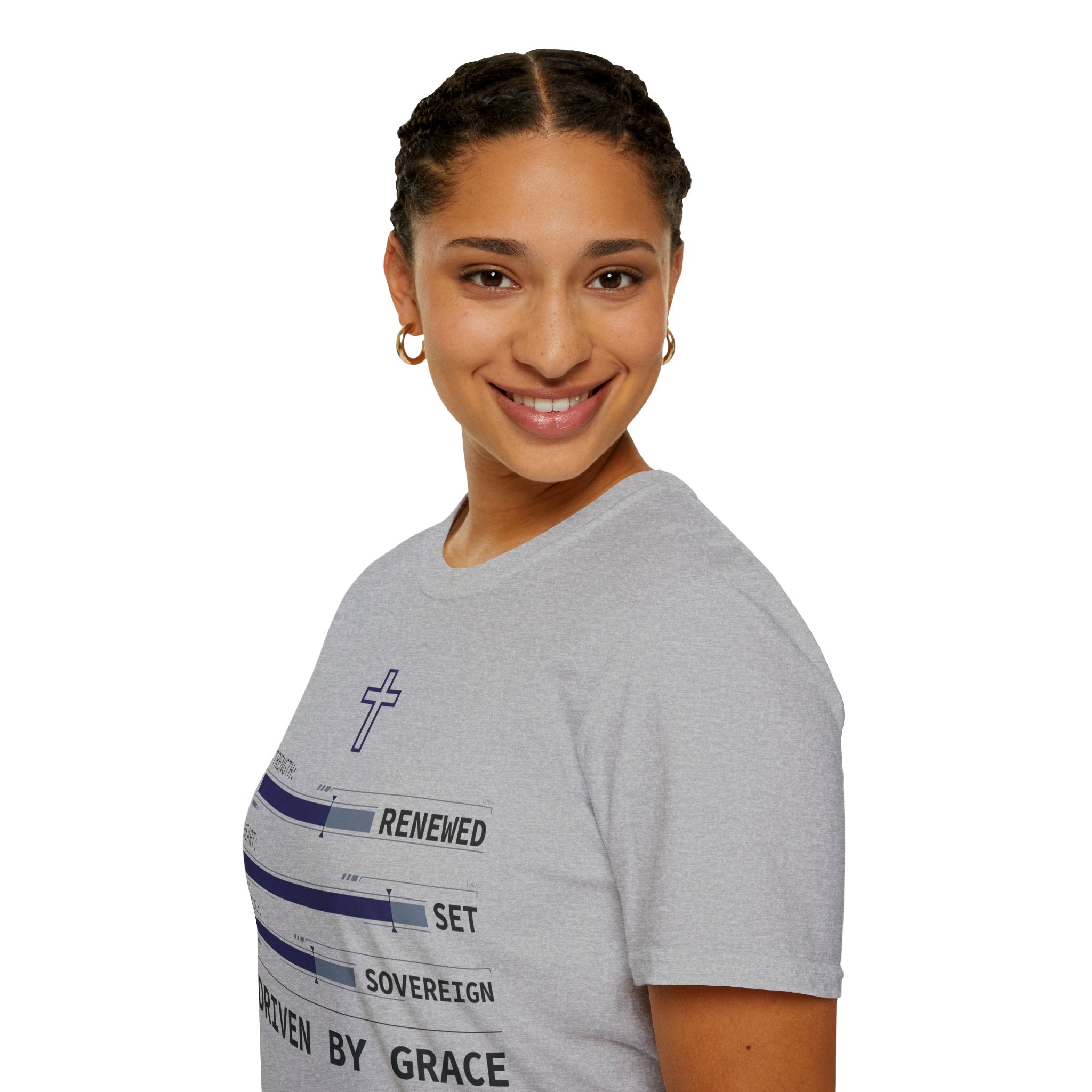 Driven by Grace Christian Runner T-Shirt