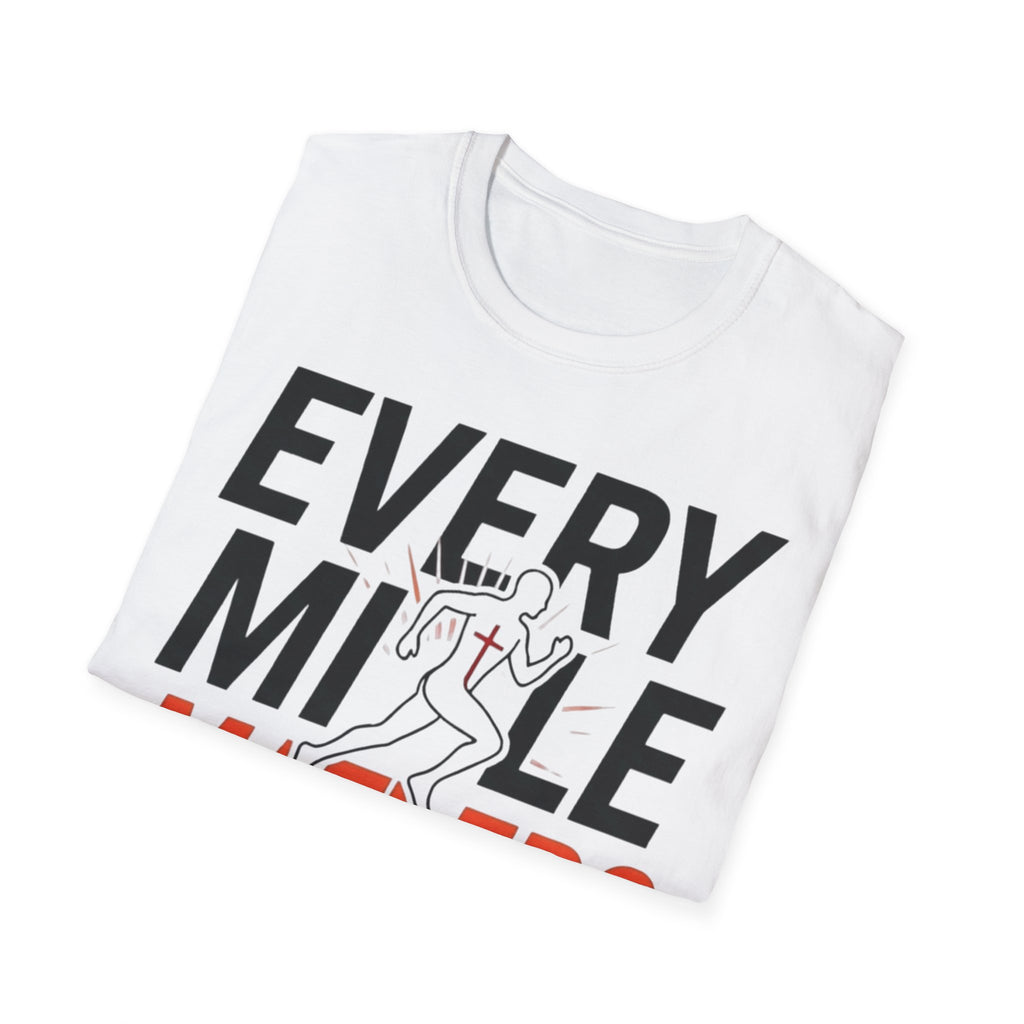 Every Mile Matters Christian Runner T-Shirt (Male)