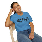 Mission: Finish Faithfully Christian Runner T-Shirt