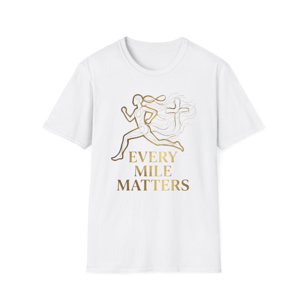 Every Mile Matters Christian Runner T-Shirt (Female)