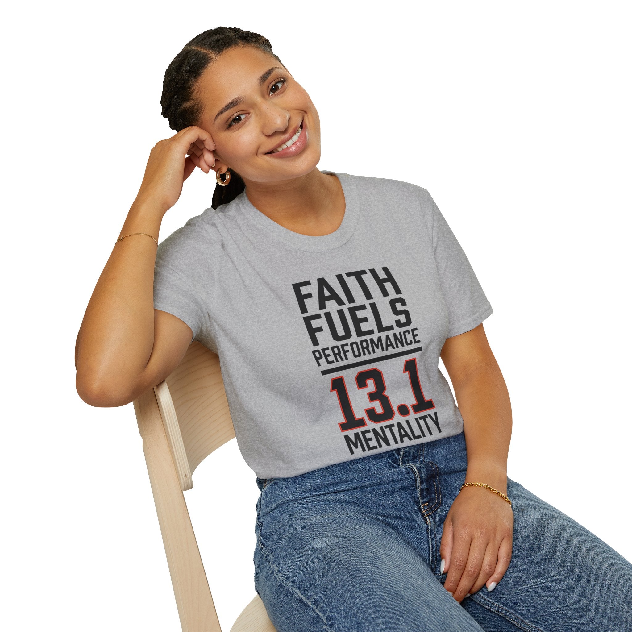 13.1 Faith Fuels Performance Christian Runner T-Shirt