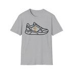 With Me Every Stride Christian Runner T-Shirt