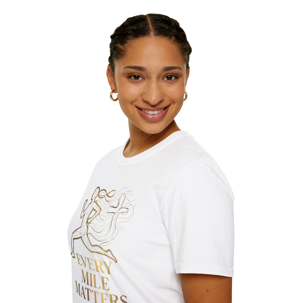 Every Mile Matters Christian Runner T-Shirt (Female)