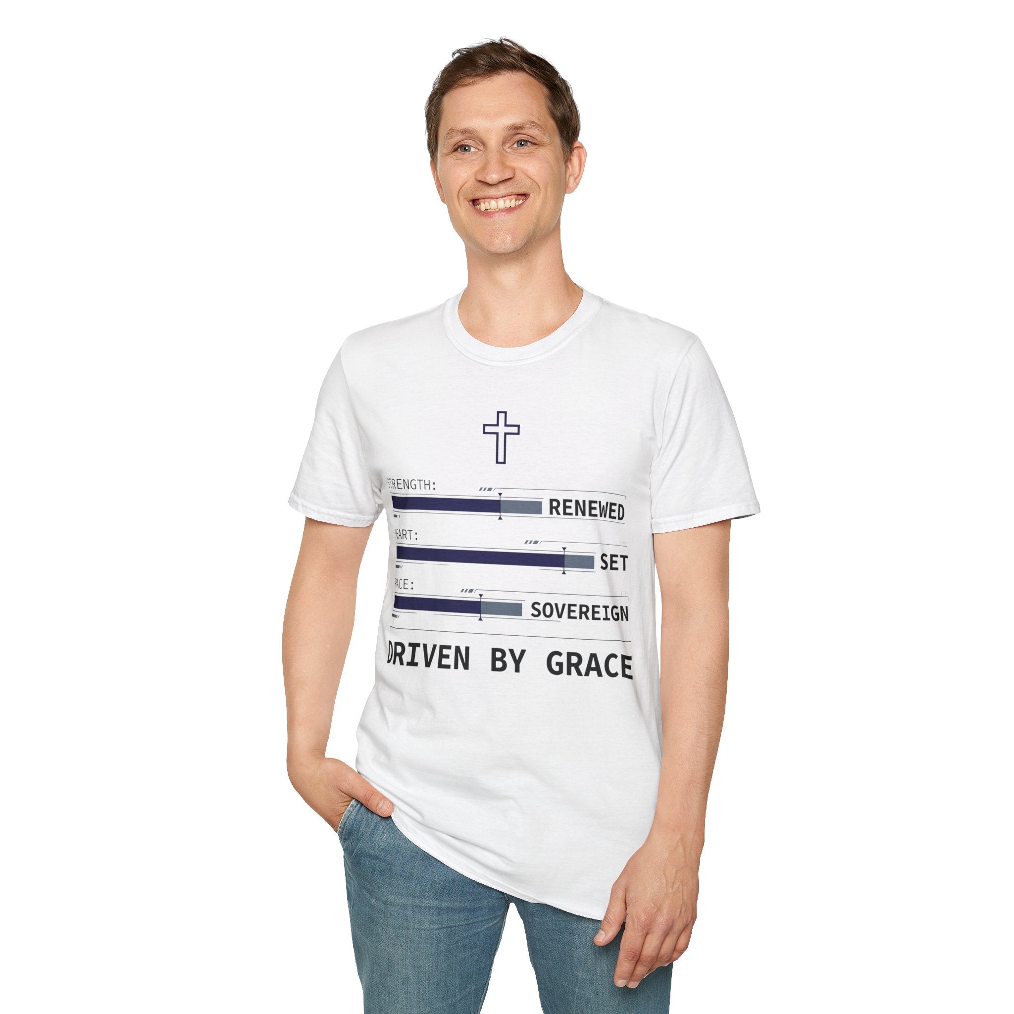 Driven by Grace Christian Runner T-Shirt