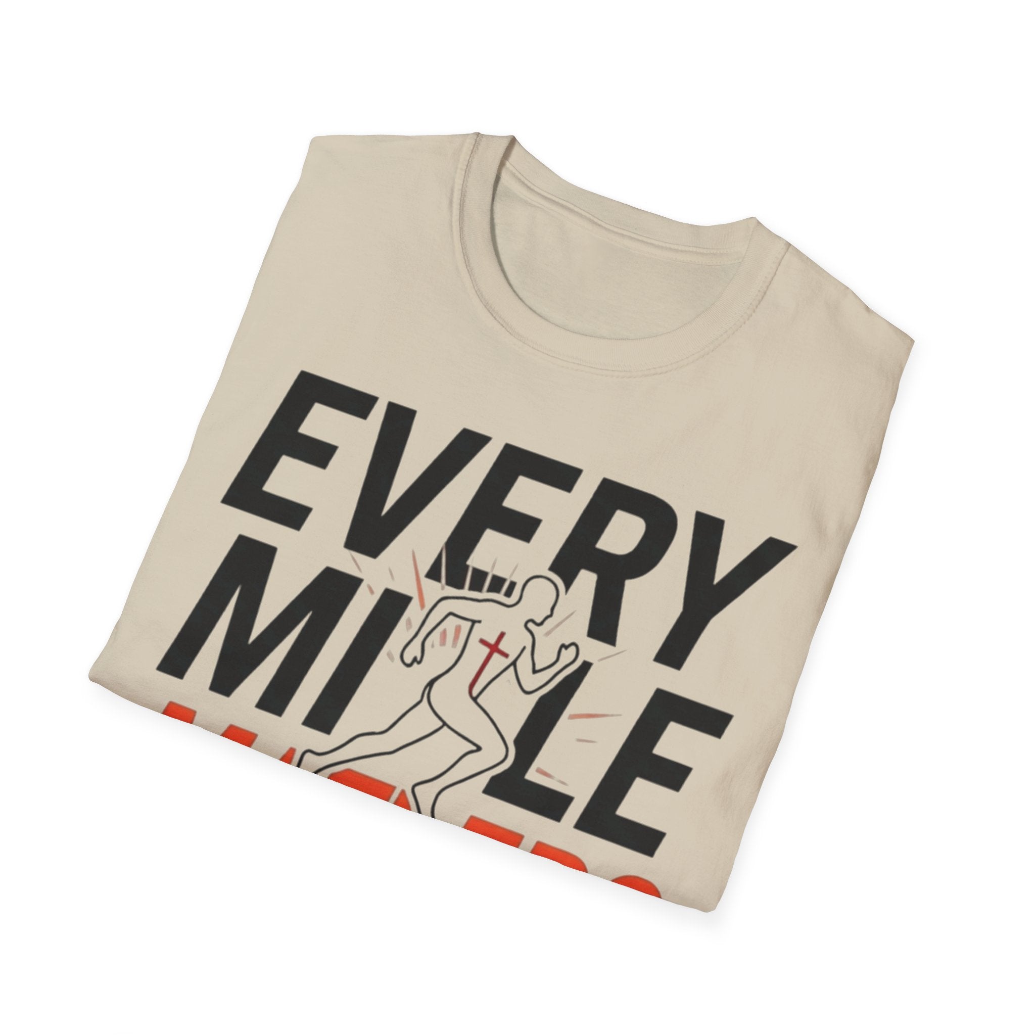 Every Mile Matters Christian Runner T-Shirt (Male)