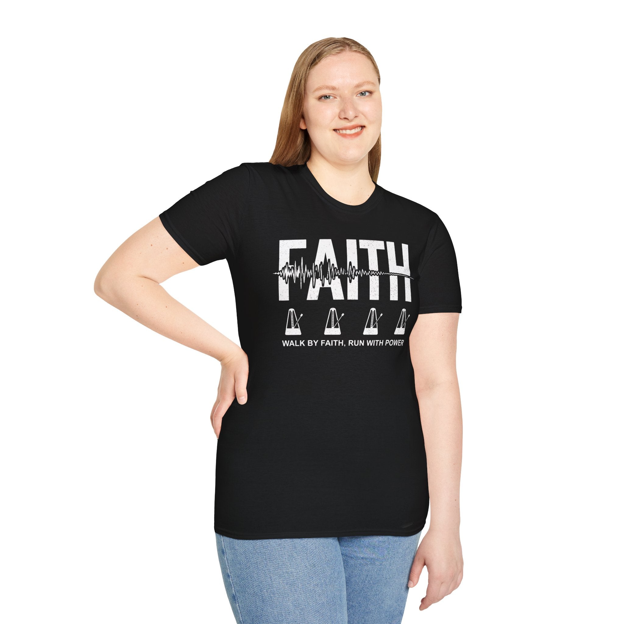 Beat of Faith Christian Runner T-Shirt