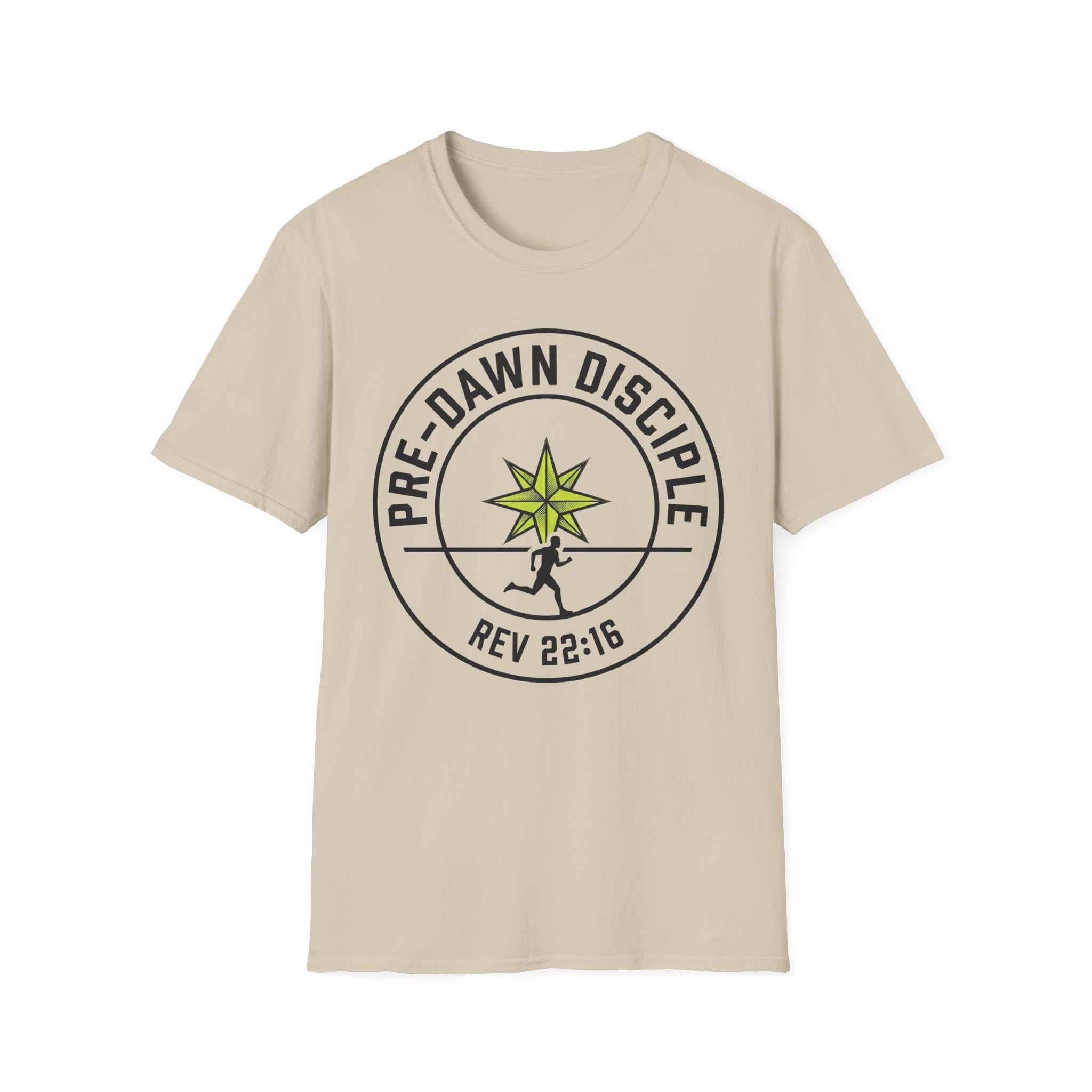 Pre-Dawn Discipline - Rev 22:16 Christian Runner T-Shirt