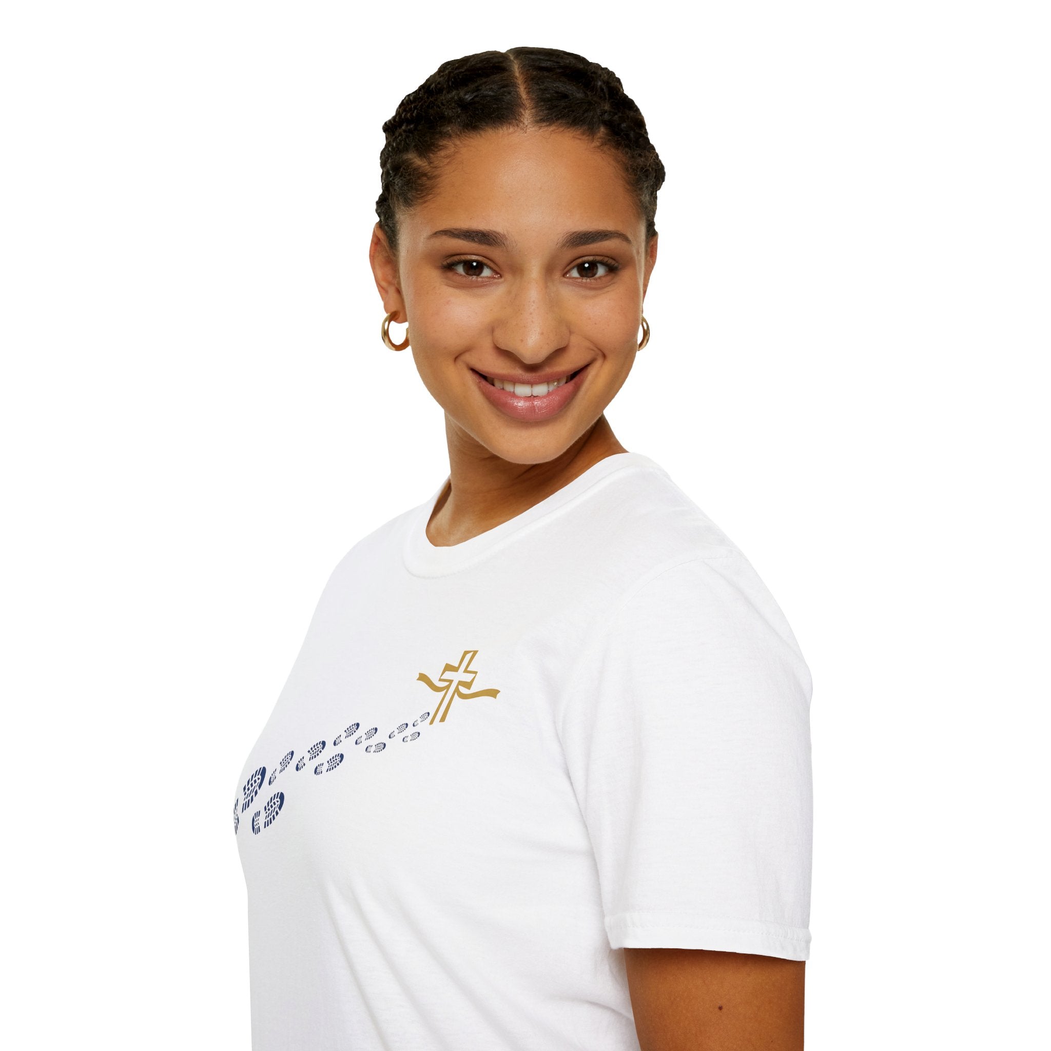 Follow Him Christian Runner T-Shirt