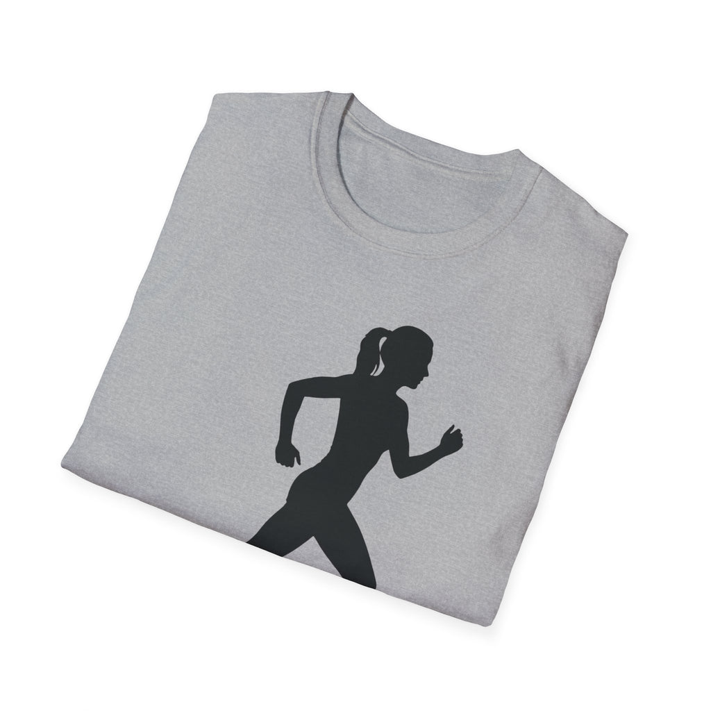 Just Run, Girl Christian Runner T-Shirt