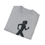 Just Run, Girl Christian Runner T-Shirt