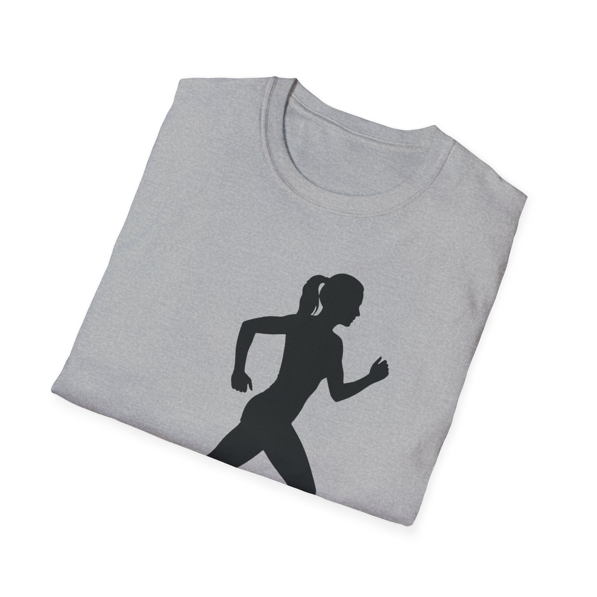 Just Run, Girl Christian Runner T-Shirt