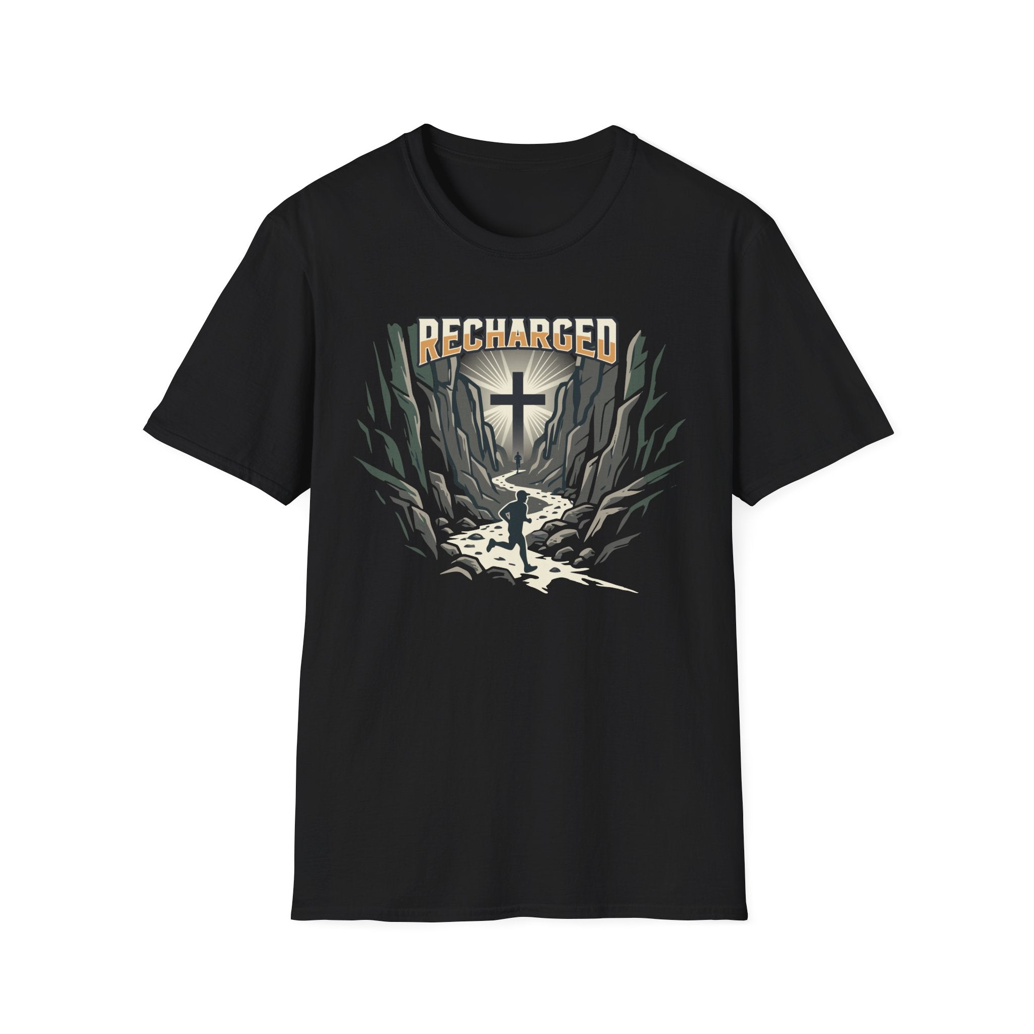 Recharged Christian Runner T-Shirt