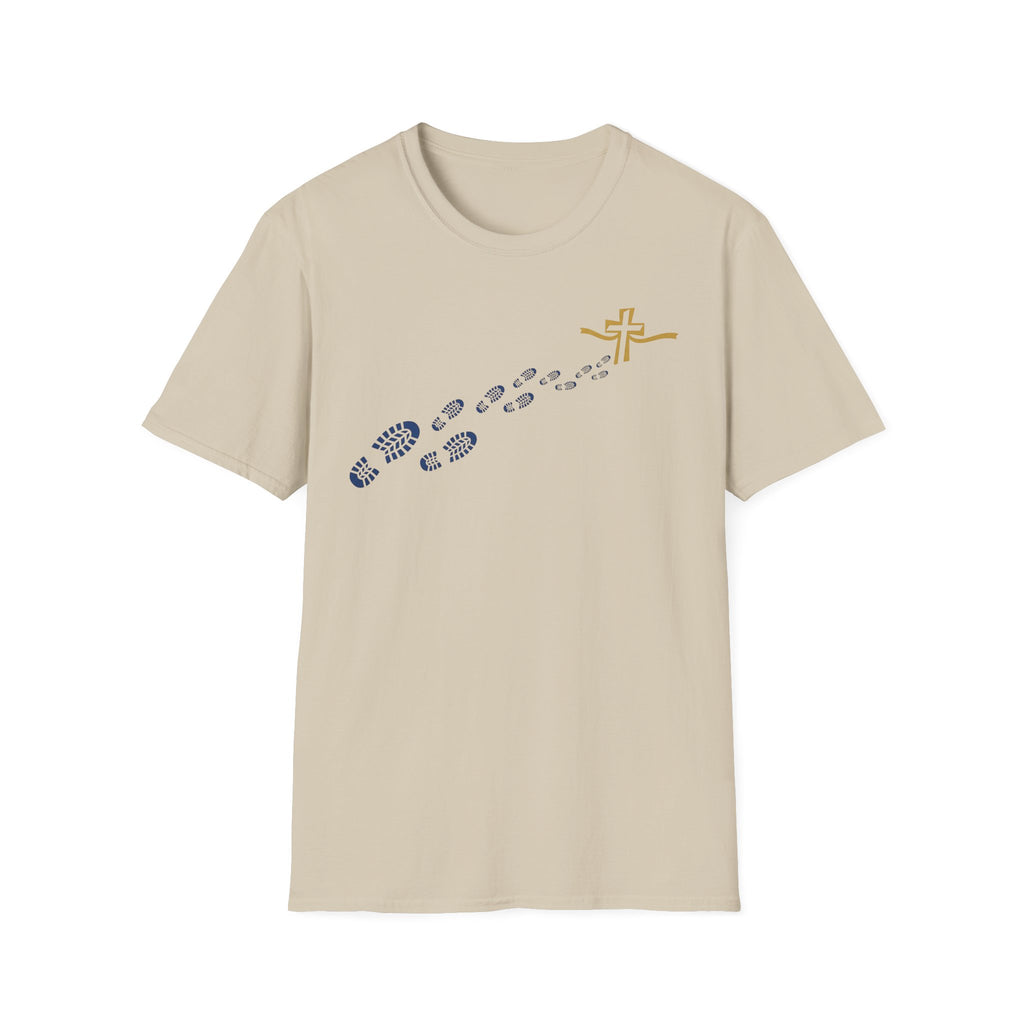 Follow Him Christian Runner T-Shirt