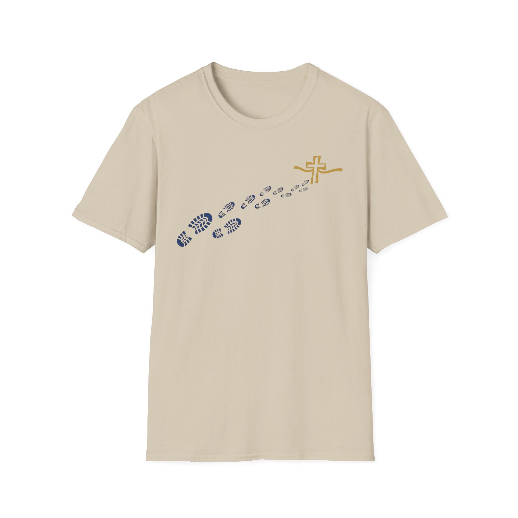 Follow Him Christian Runner T-Shirt