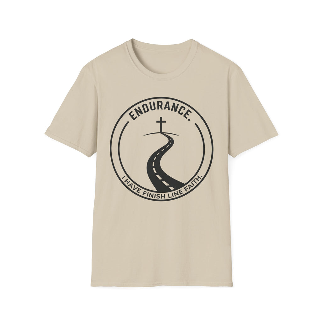 Endurance - I Have Finish Line Faith Christian Runner T-Shirt