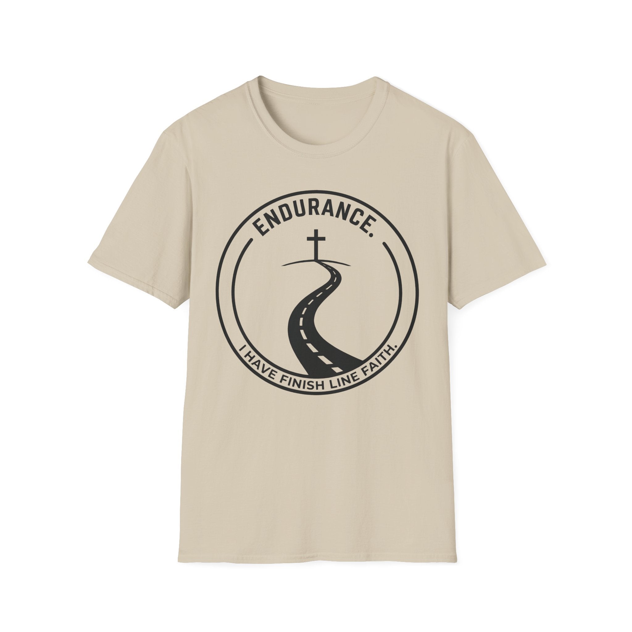 Endurance - I Have Finish Line Faith Christian Runner T-Shirt