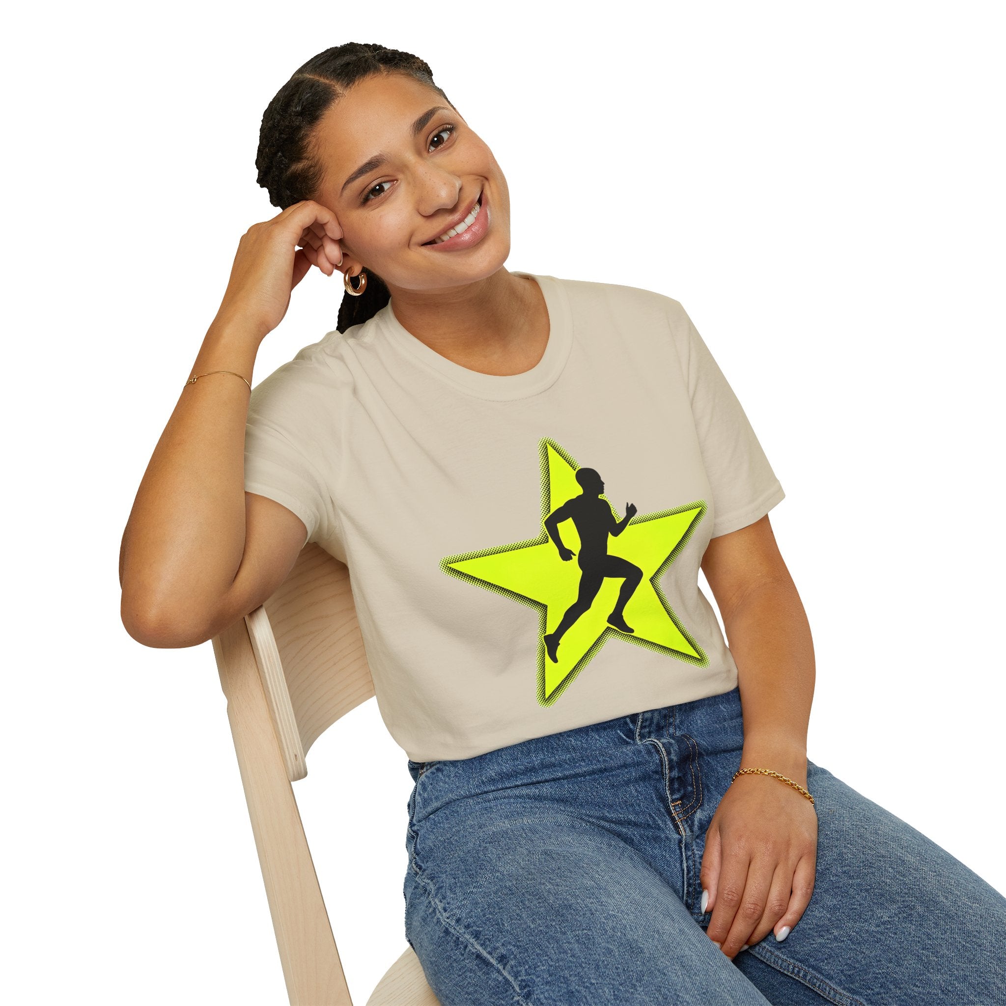 Morning Star Christian Runner T-Shirt (Male)