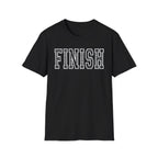 FINISH Running Christian Runner T-Shirt (Black)