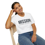 Mission: Finish Faithfully Christian Runner T-Shirt