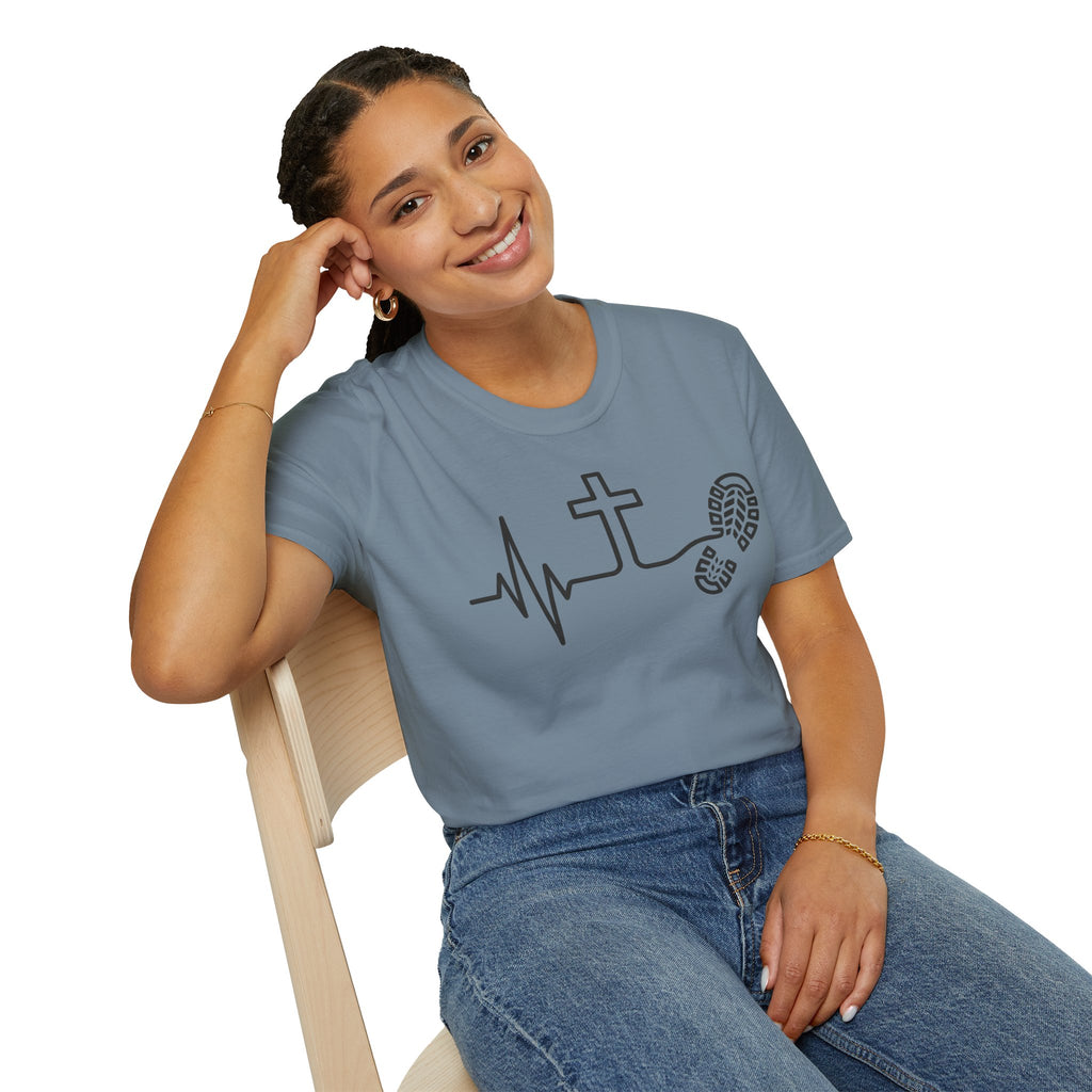 Running on Faith Christian Runner T-Shirt