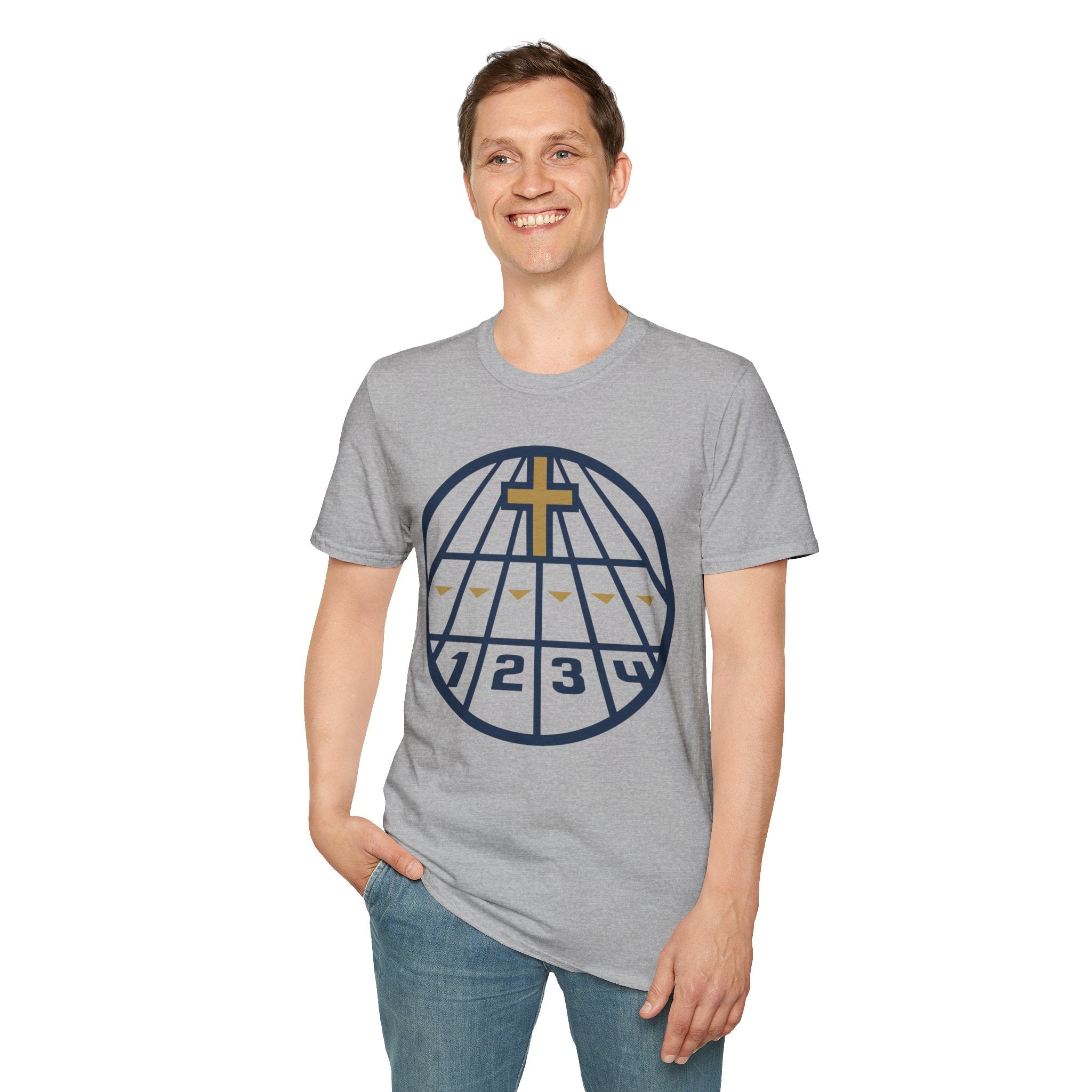 With Me from the Start -Christian Runner T-Shirt