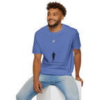 Morning Star - Solitary But Never Alone Christian Runner T-Shirt (Male)