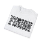 FINISH Running Christian Runner T-Shirt (Black)