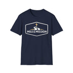 Mile & Mission Logo Christian Runner T-Shirt