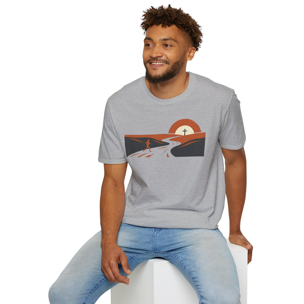 Cross Horizon Christian Runner T-Shirt