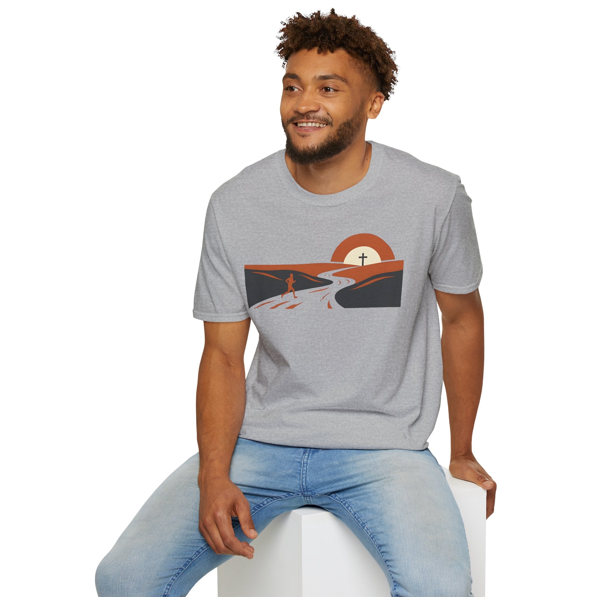 Cross Horizon Christian Runner T-Shirt