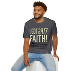I Got 24/7 Faith Christian Runner T-Shirt
