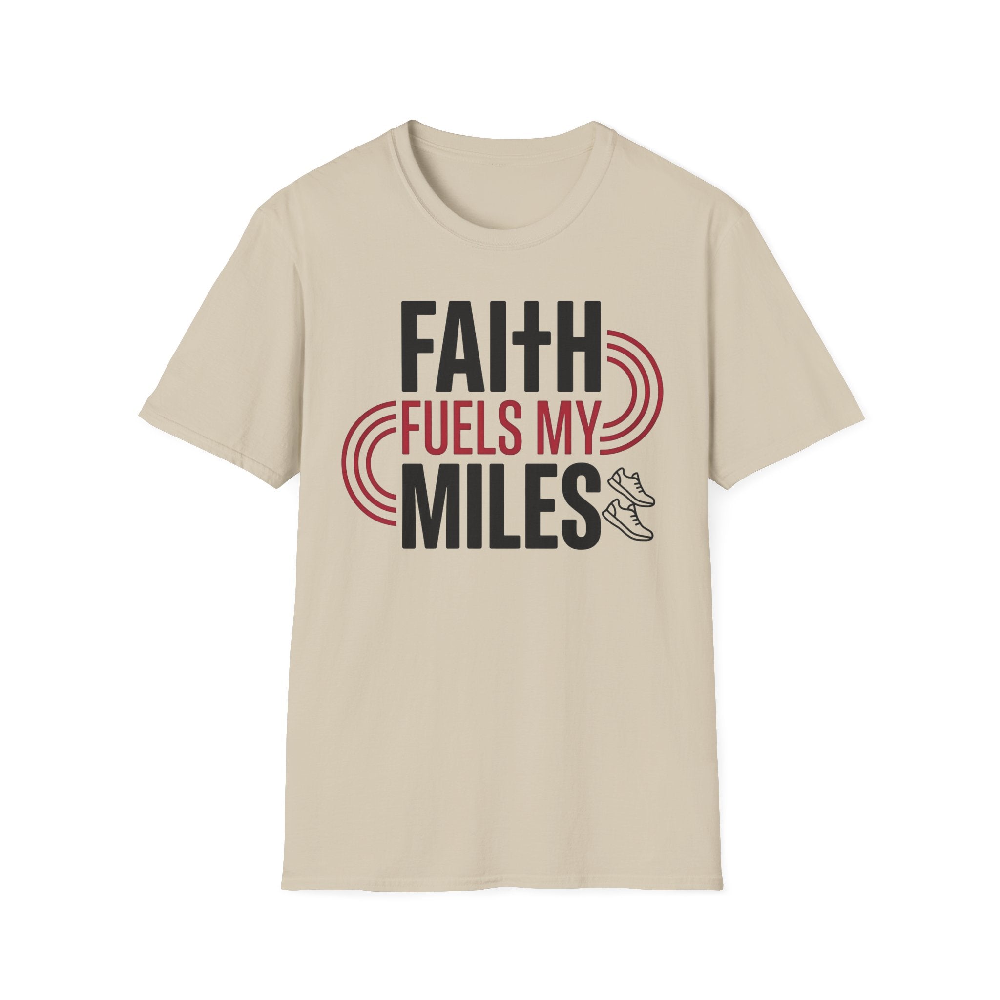 Faith Fuels My Miles Christian Runner T-Shirt