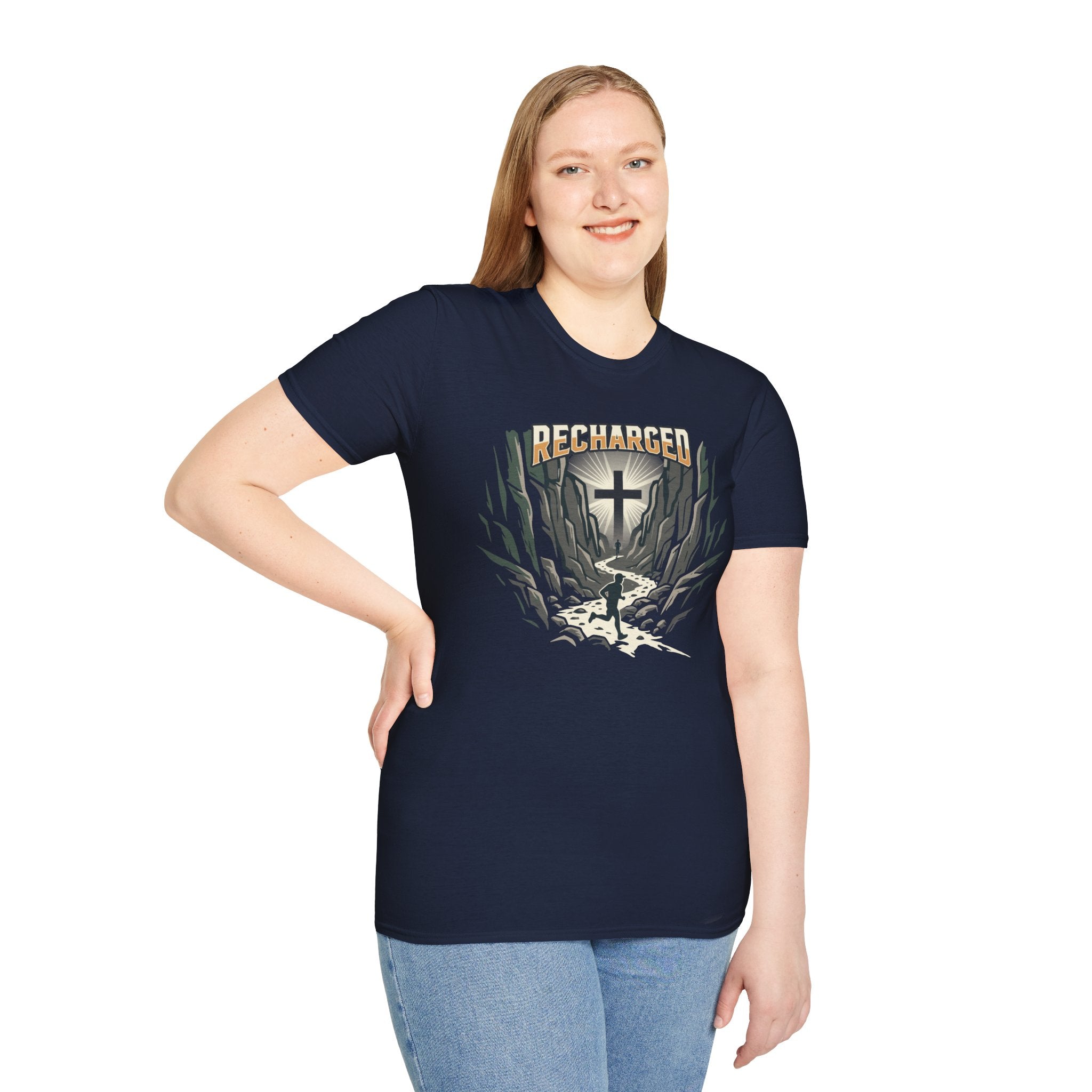Recharged Christian Runner T-Shirt