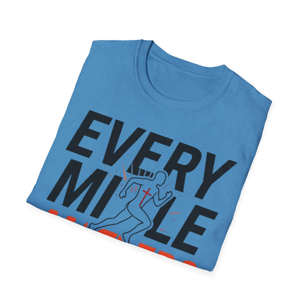 Every Mile Matters Christian Runner T-Shirt (Male)