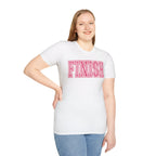 FINISH Christian Runner T-Shirt (Pink)