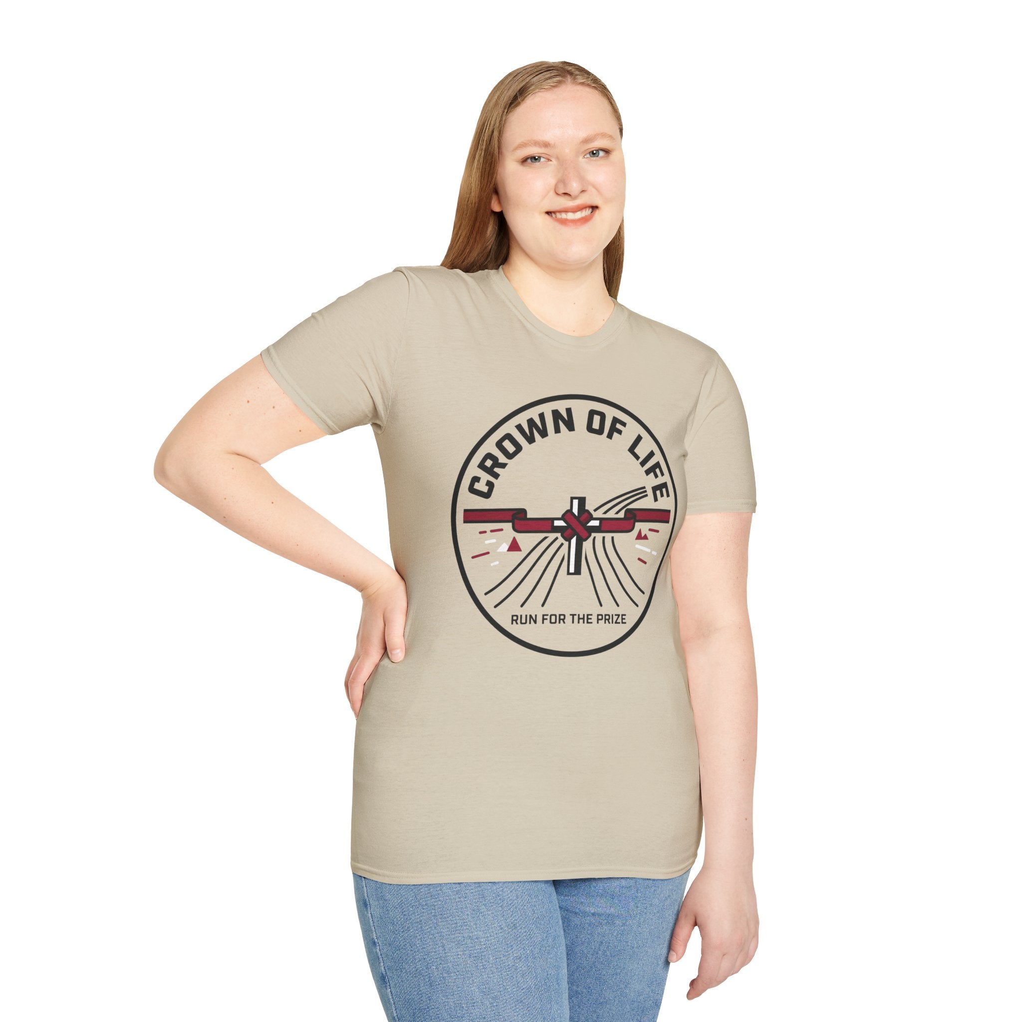 Crown of Life Christian Runner T-Shirt