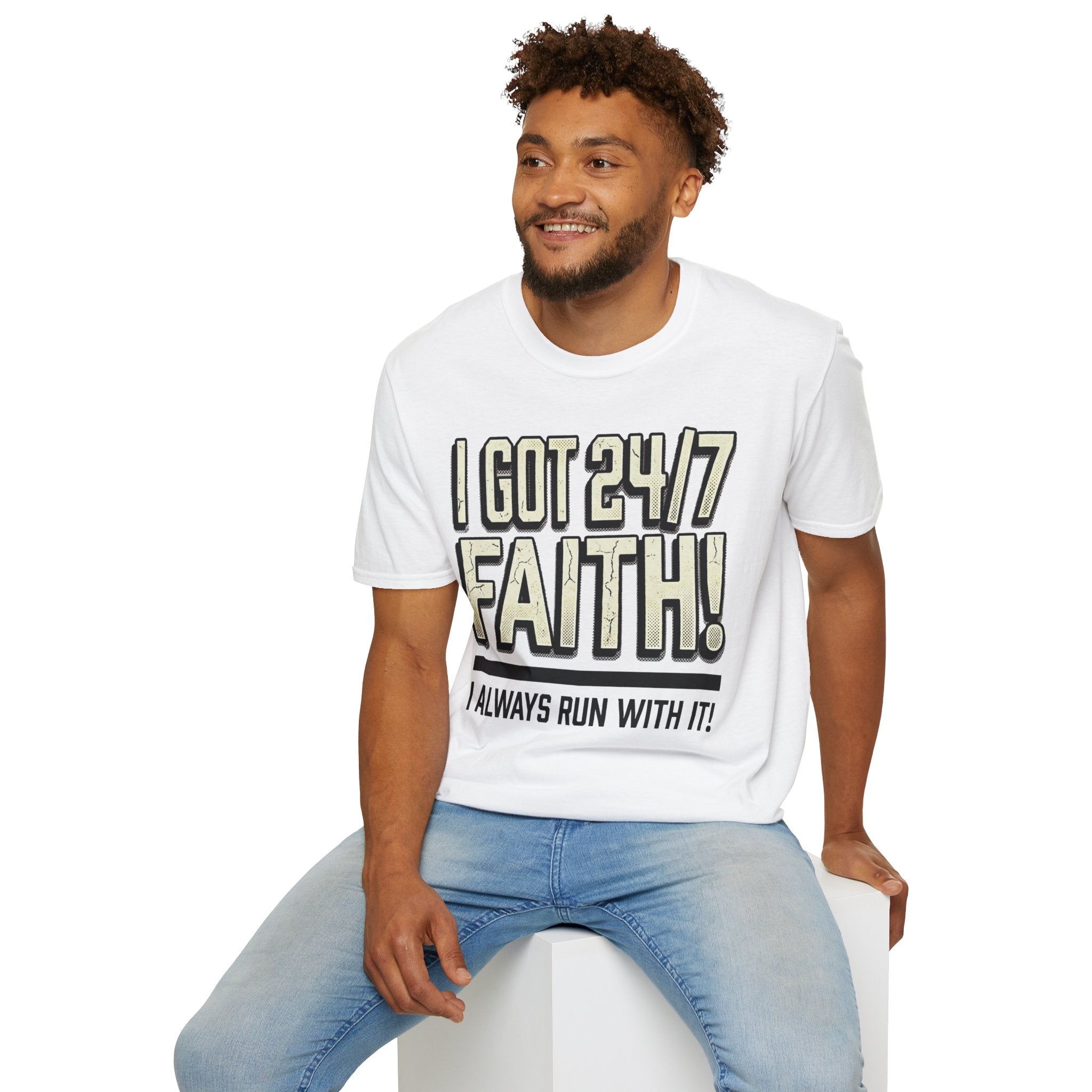 I Got 24/7 Faith Christian Runner T-Shirt