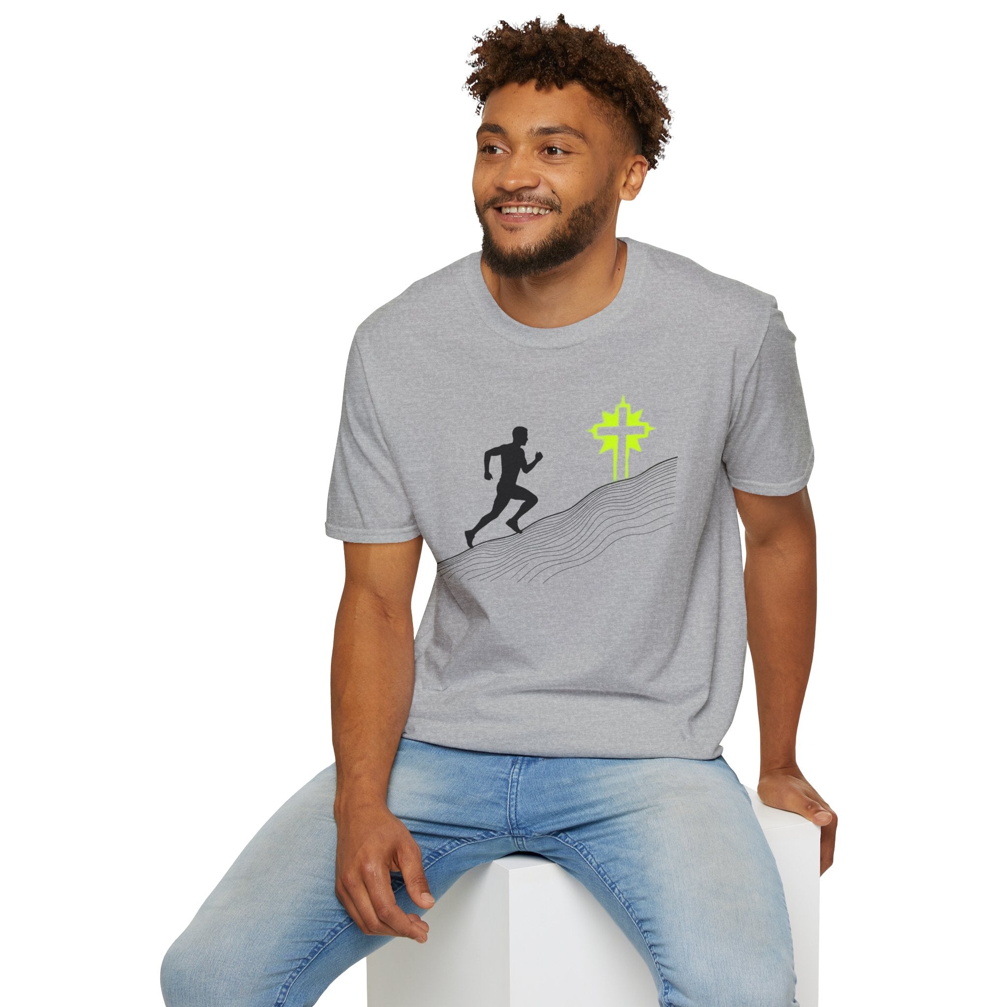 Upward Endurance Christian Runner T-Shirt